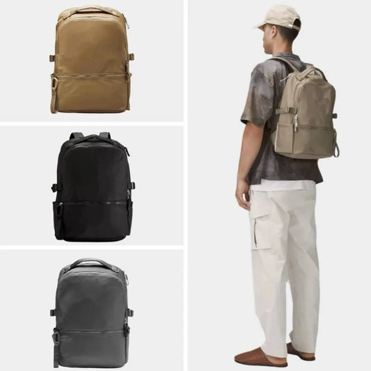 Minimalist Water-Resistant Backpack for Work and Travel