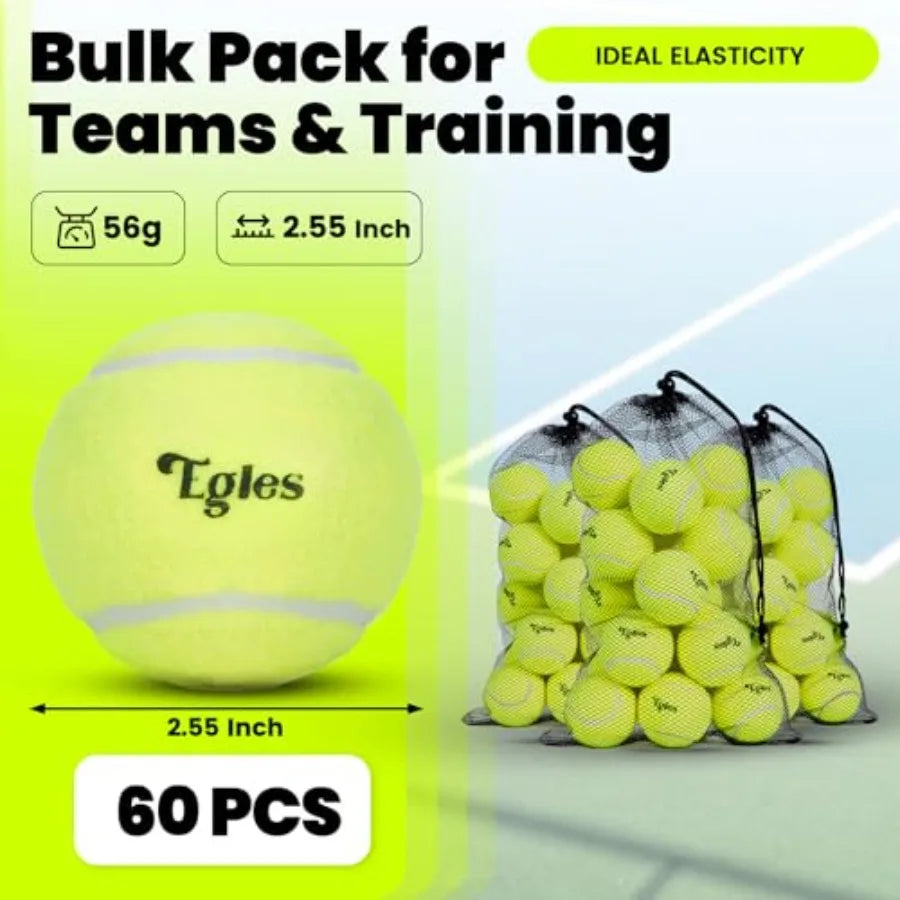 Training Tennis Balls Pack for Dogs with Mesh Bag Included