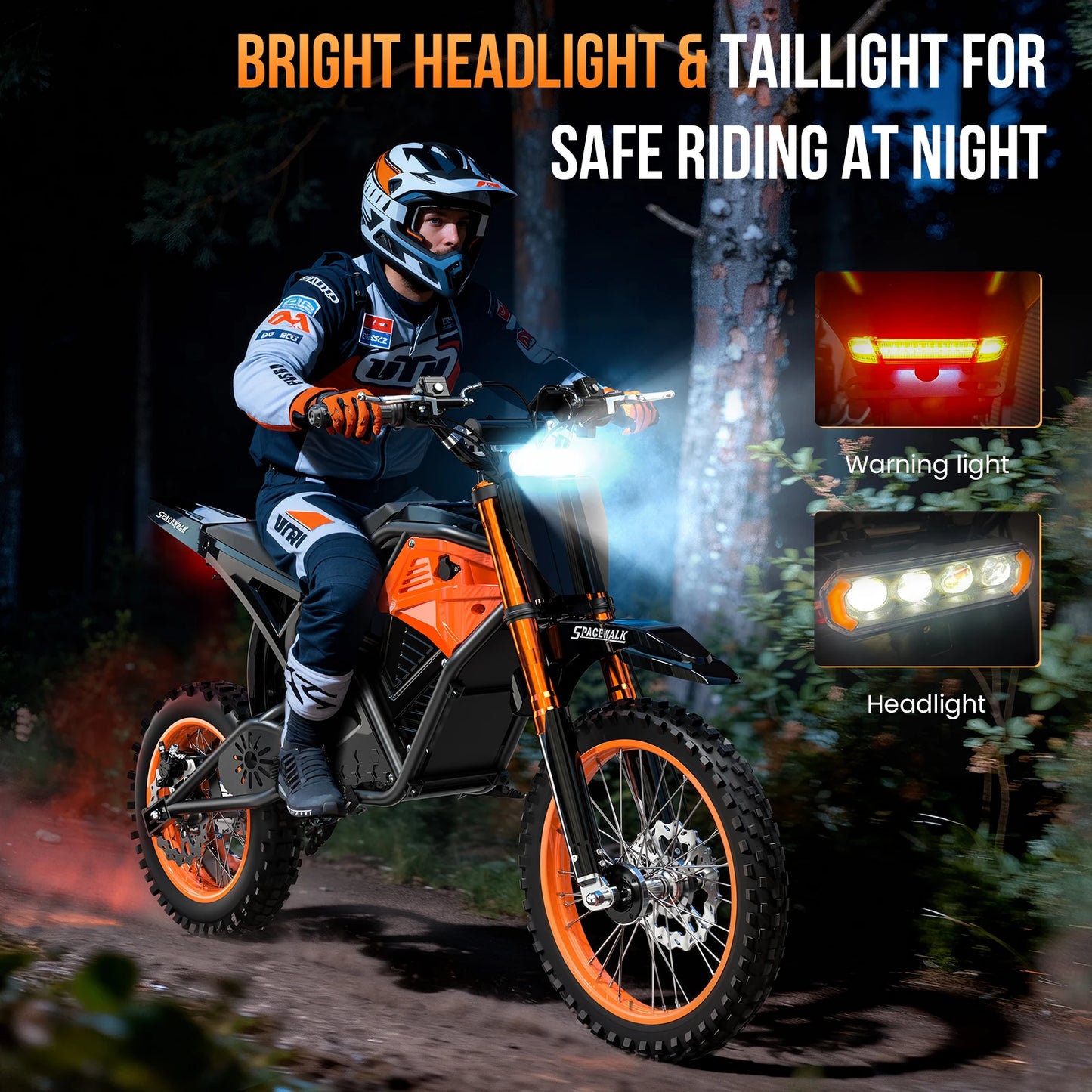 EILLEO SPACEWALK Fat Tire Electric Dirt Bike For All Riders