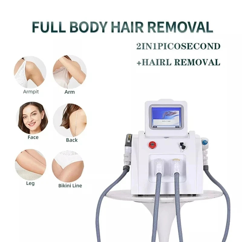 Emszer 2in1 IPL And Laser Beauty System For Hair Removal