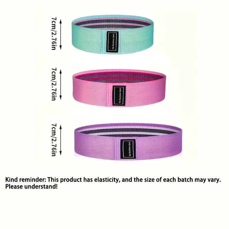 Fabric Resistance Bands For Workout Pilates Strength Training