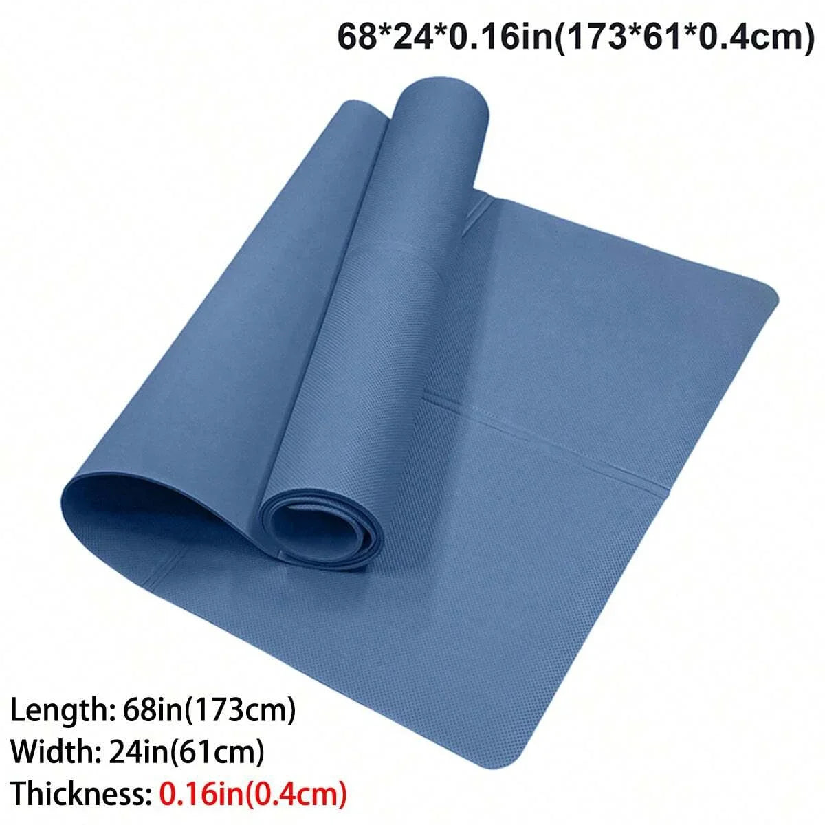 Foldable Eco Friendly EVA Yoga Mat For Travel And Workouts