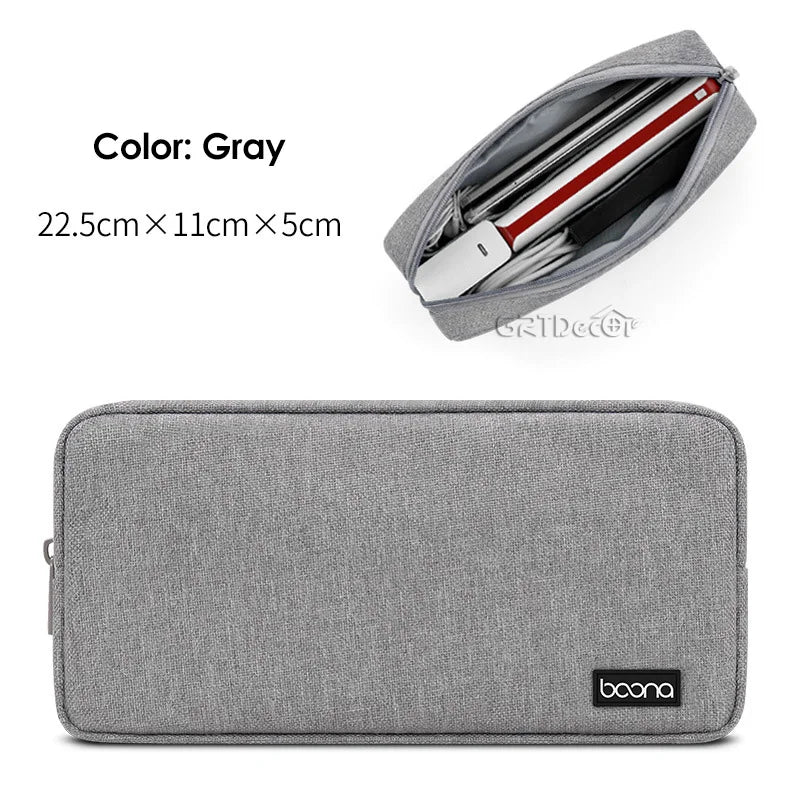Multifunctional Storage Bag For Electronics Accessories Organizer Travel Pouch