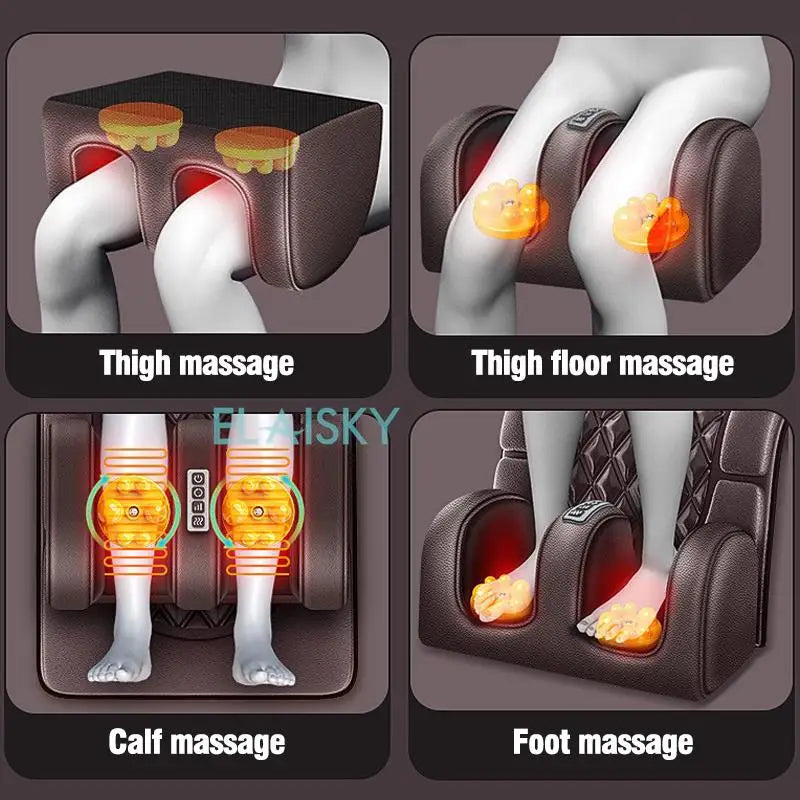 ELAISKY Electric Massage Mattress Cushion With Heating And Infrared Therapy