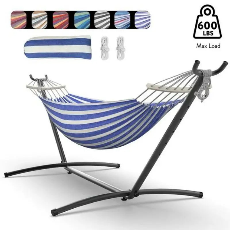 Gyroor Adjustable Stand Hammock 600 Lb Capacity Outdoor Folding Frame
