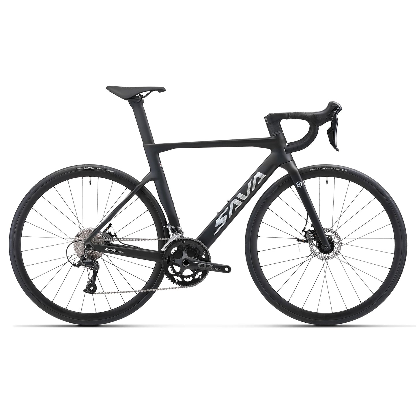 SAVA Carbon Fiber Racing Road Bicycle Integrated Handlebar