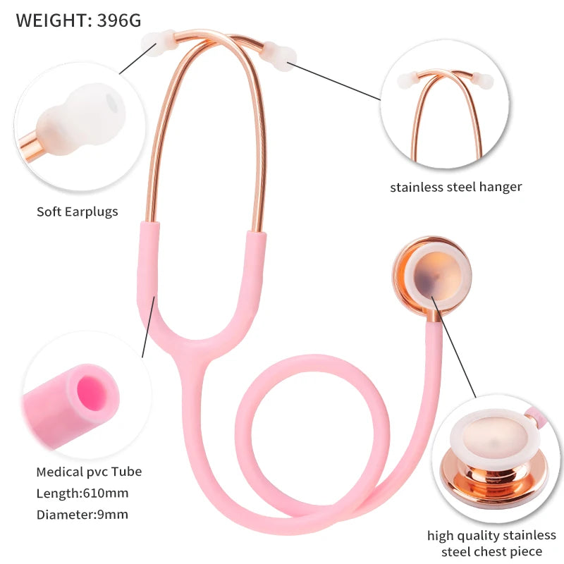 XceeFit Double Sided Stethoscope Cardiology Medical Equipment