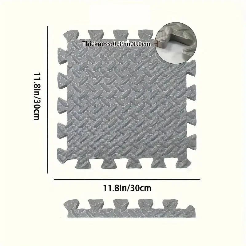 EVA Interlocking Foam Floor Tiles Non Slip Gym Mat