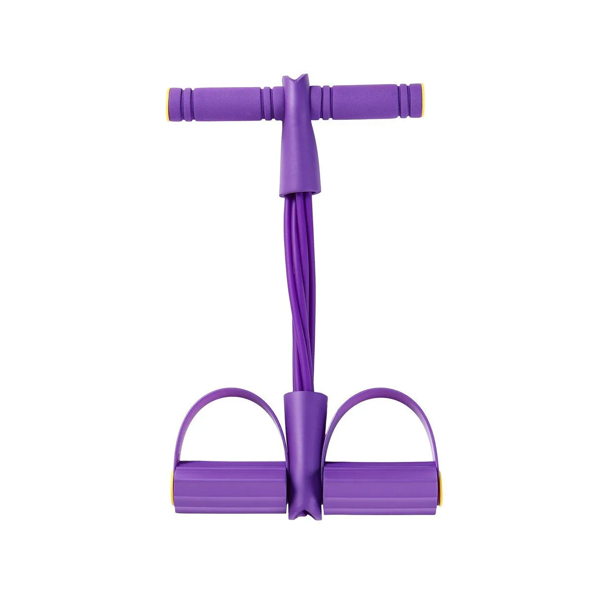 Elastic Yoga Pedal Resistance Band With Six Tubes For Situps