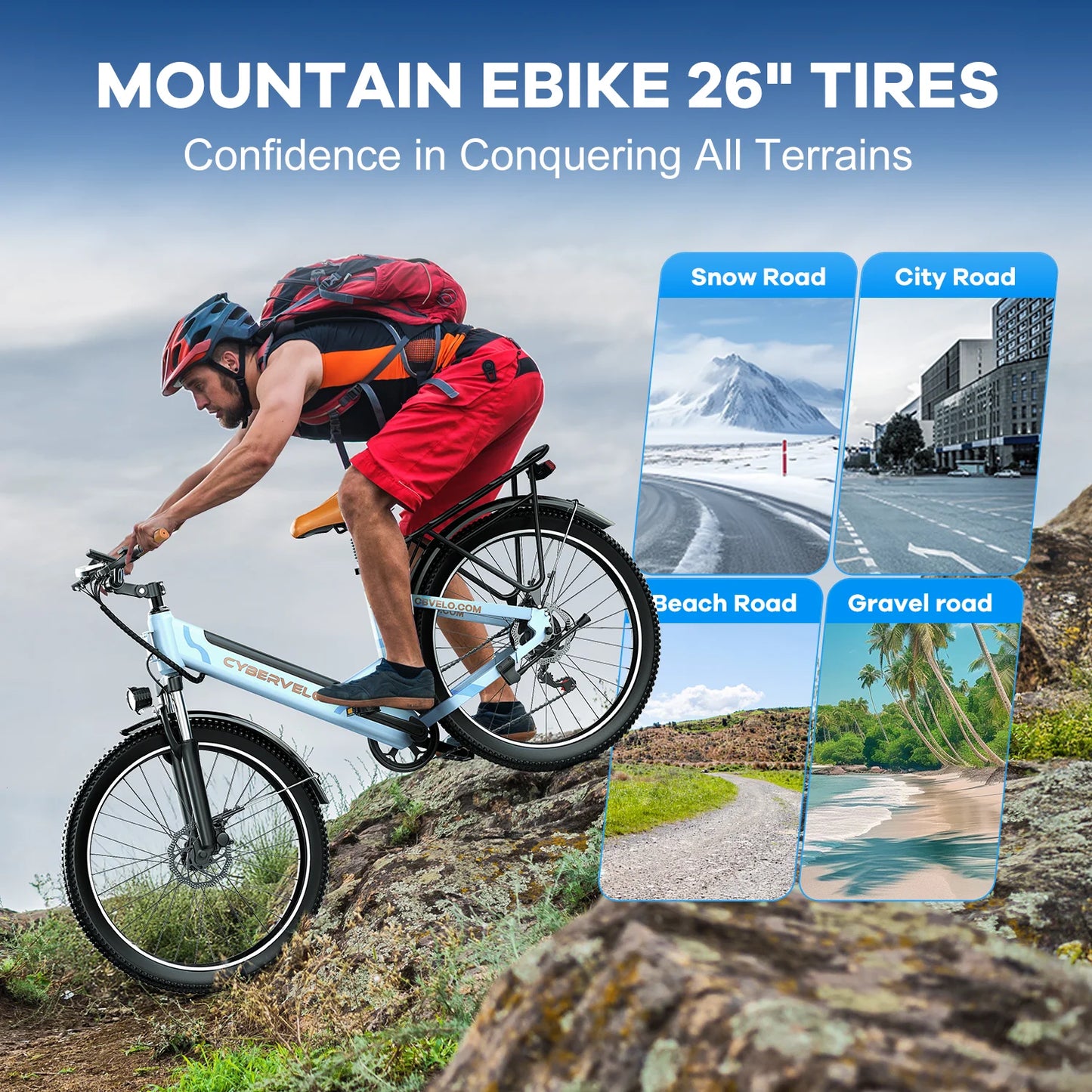 CYBERVELO Urban Commute E-Bike EK2