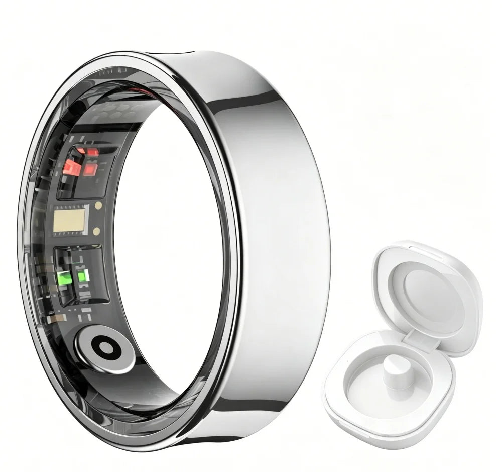 Smart Ring R09 Health Monitor With Multi-Sport Mode Skin Temperature