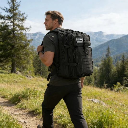ReFire Gear Tactical Fishing Backpack MOLLE System