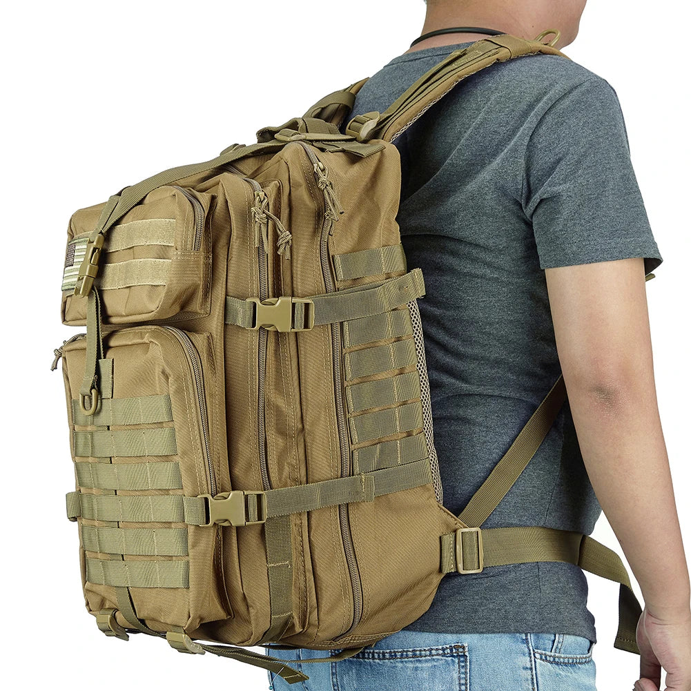 ReFire Gear Tactical Backpack Molle Bag for Outdoor Trekking