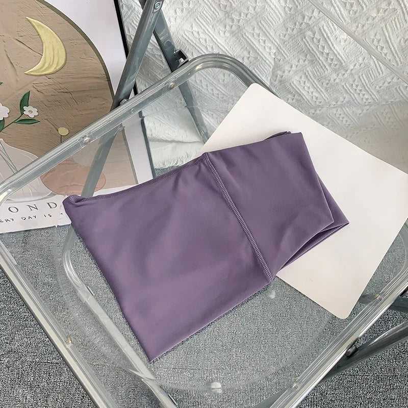 Zhumu Gym Yoga Leggings High Waist Quick Dry For Fitness