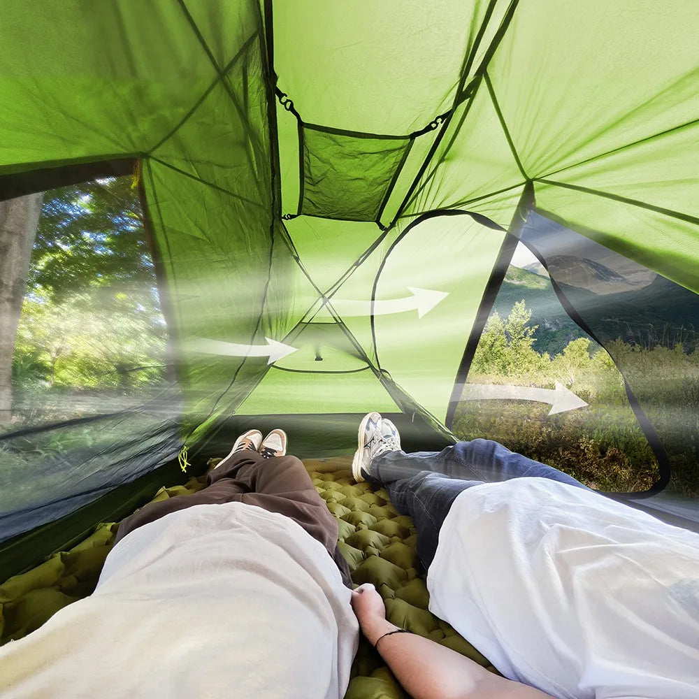 Night Cat Ultralight Backpacking Tent Waterproof For One Person