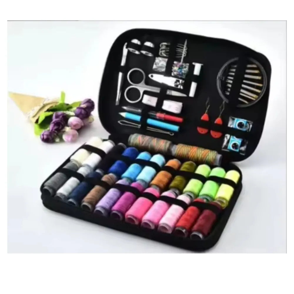 AEHOME Complete Sewing Kit with Threads, Needles, Scissors, Tape Measure