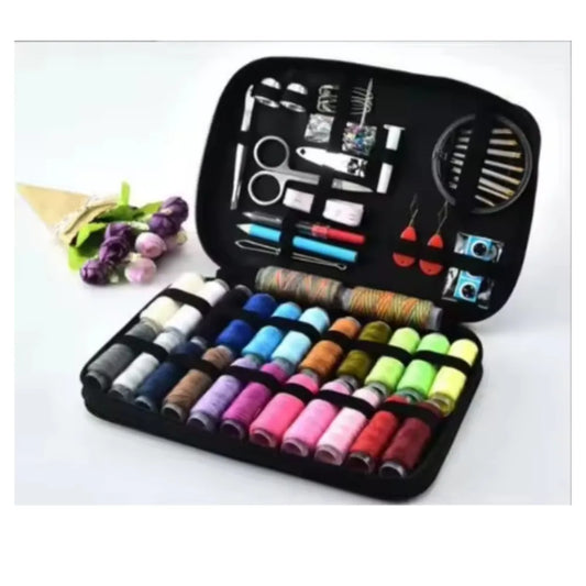 AEHOME Complete Sewing Kit with Threads, Needles, Scissors, Tape Measure