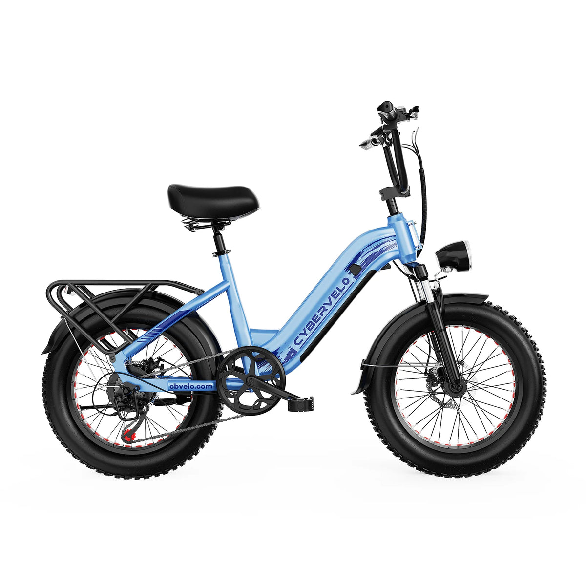 Cybervelo Stepthru Electric Bike 1500W 20ah Battery Seven Speed