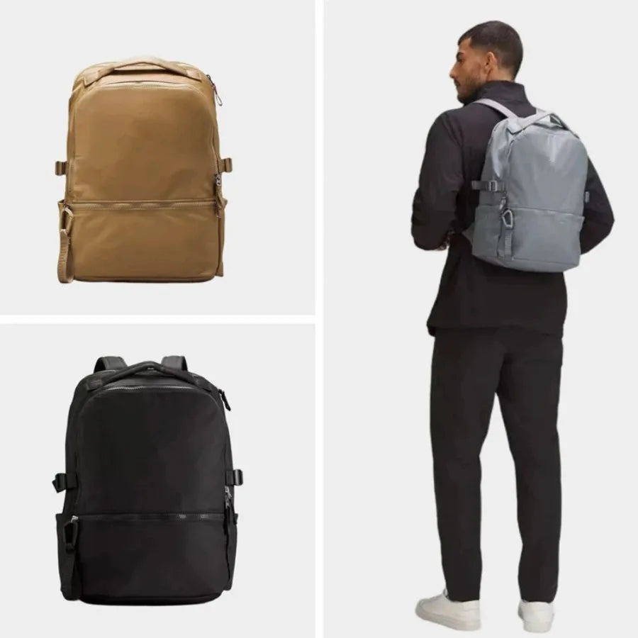 Minimalist Water-Resistant Backpack for Work and Travel