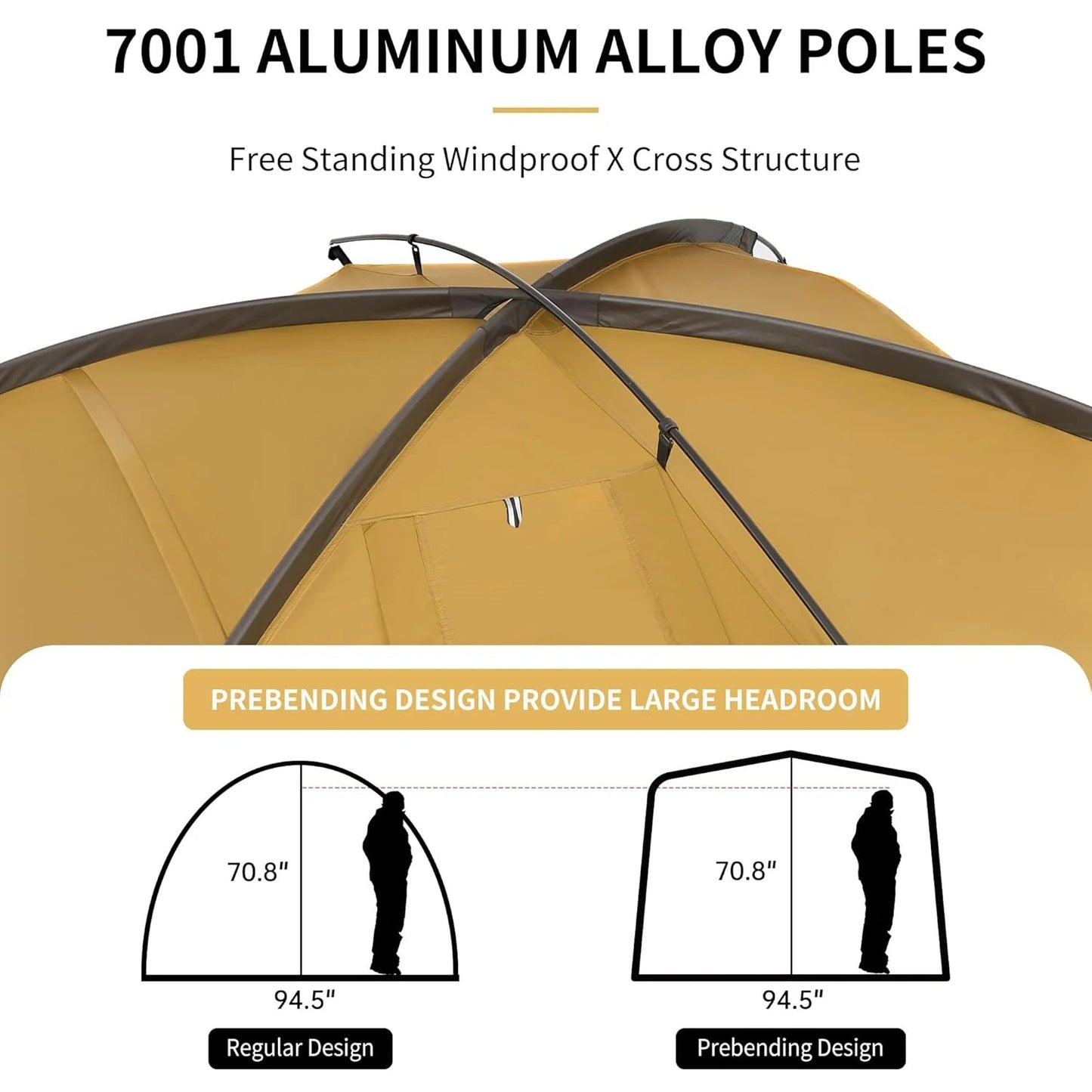 Naturehike Dune Four Season Double Layer Waterproof Camping Tent