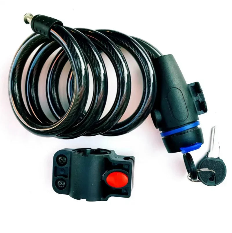 Heavy Duty Motorcycle Chain Lock Anti Theft With Two Keys