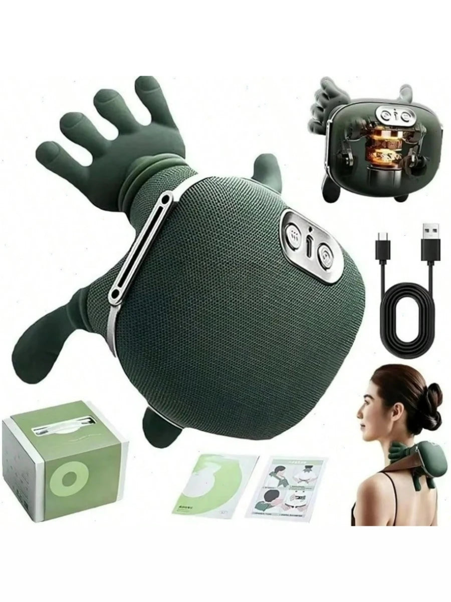 Advanced 4D Shiatsu Neck And Shoulder Massager With Heat Wireless