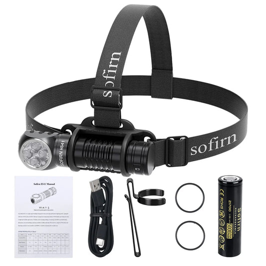 Sofirn HS41 Headlamp 4000 Lumen USB C Rechargeable