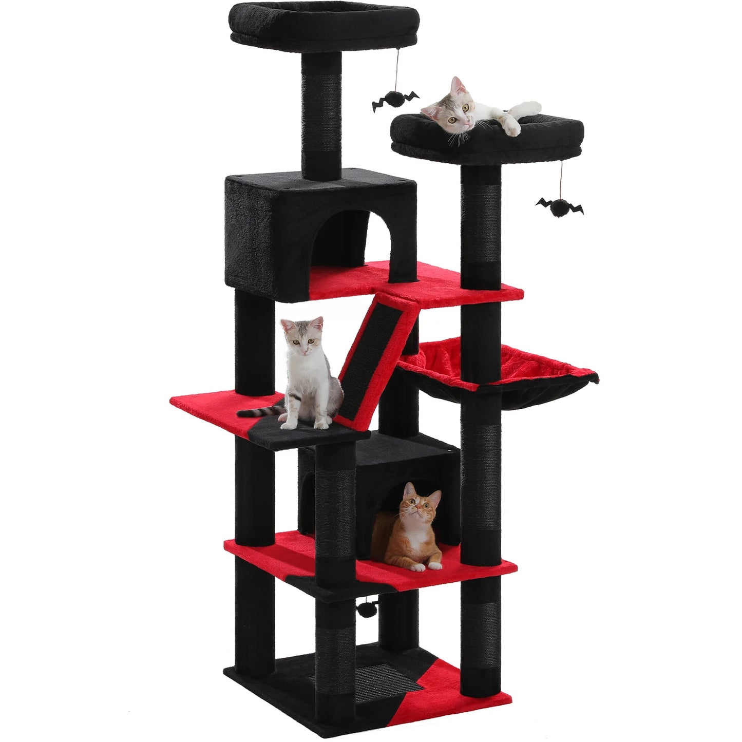 PAWZ Road Five Level Cat Tree Indoor Playground With Scratching Posts