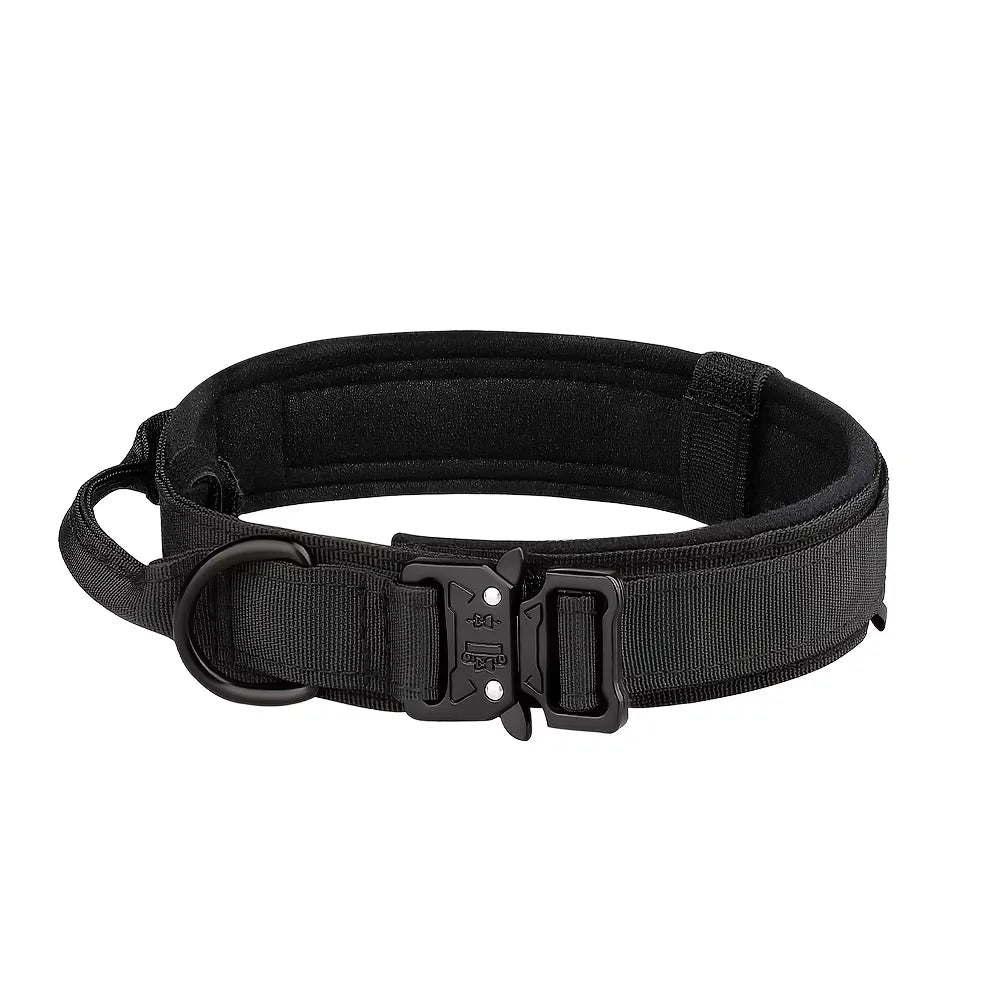 Nylon Dog Training Collar With Leash Set And Control Handle