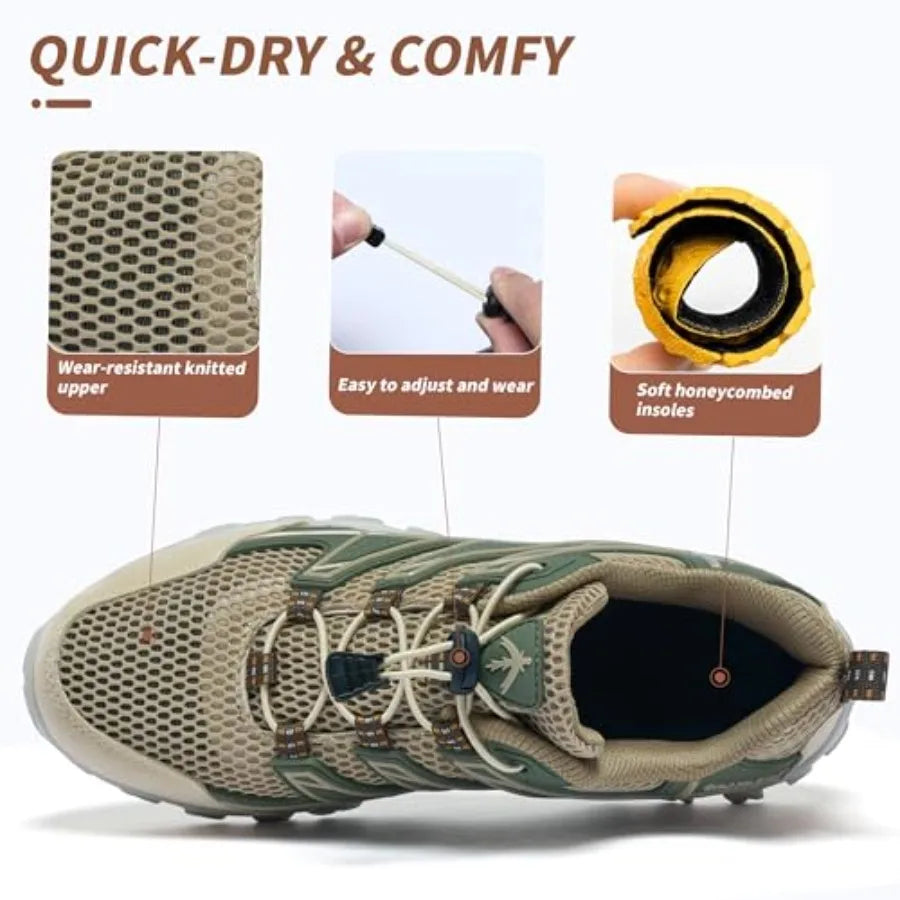 Water Shoes For Men Women Slip On Hiking Quick Dry