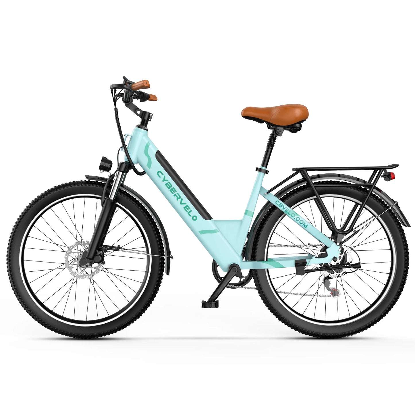 CYBERVELO Urban Commute EBike 48V 1000W Peak Motor