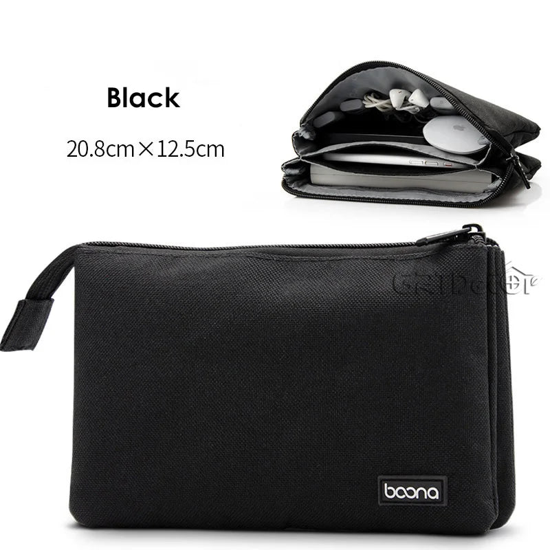 Multifunctional Storage Bag For Electronics Accessories Organizer Travel Pouch