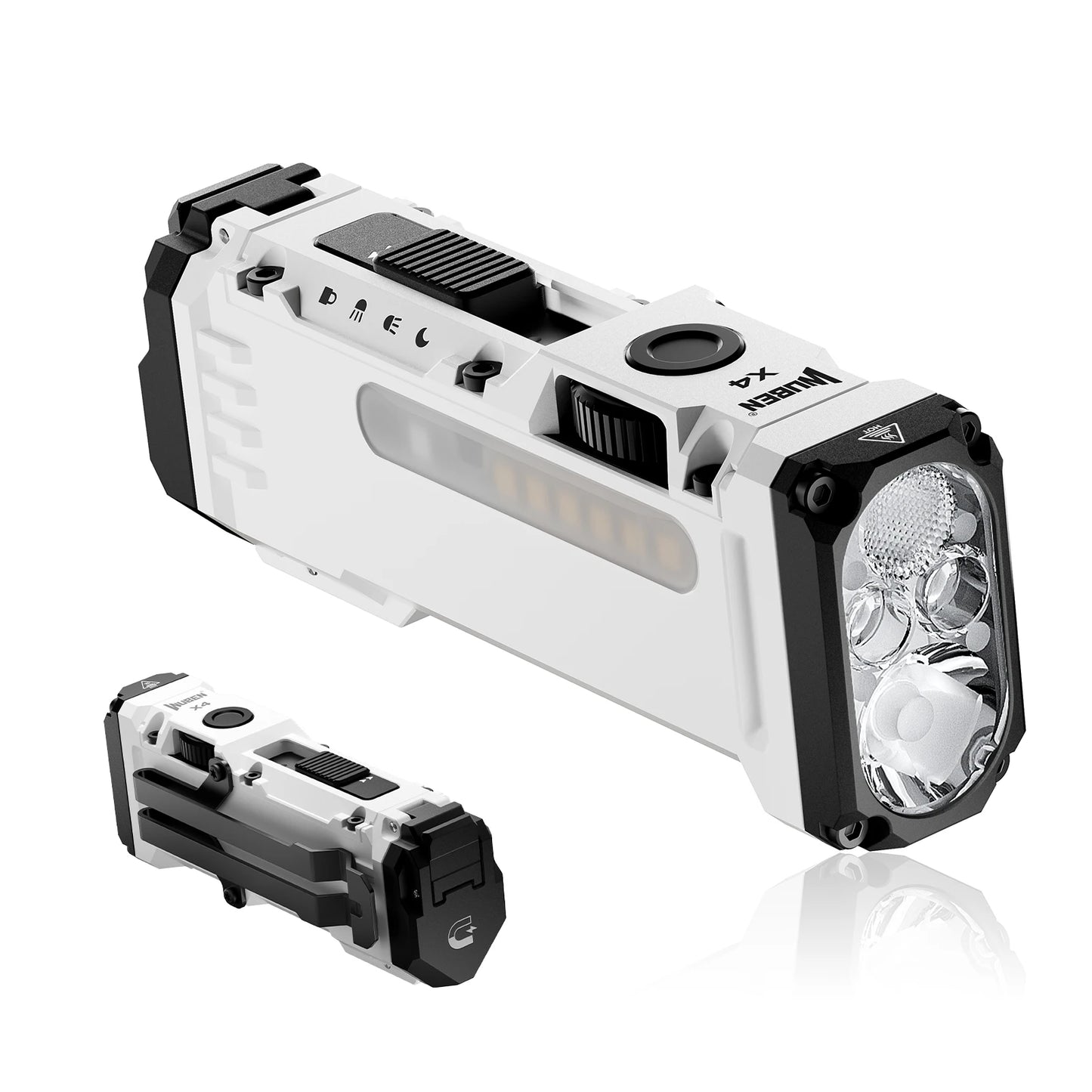 WUBEN X4 EDC Flashlight With RGB Light And Tactical Switch