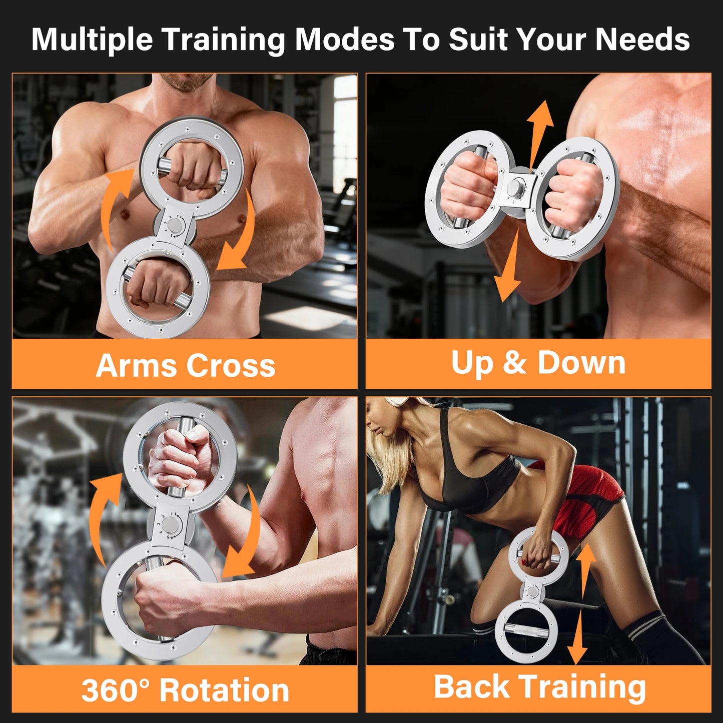 Multifunctional Grip Strength Rotator Trainer