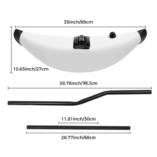 PVC Inflatable Outrigger Float for Kayak and Canoe Stabilizer