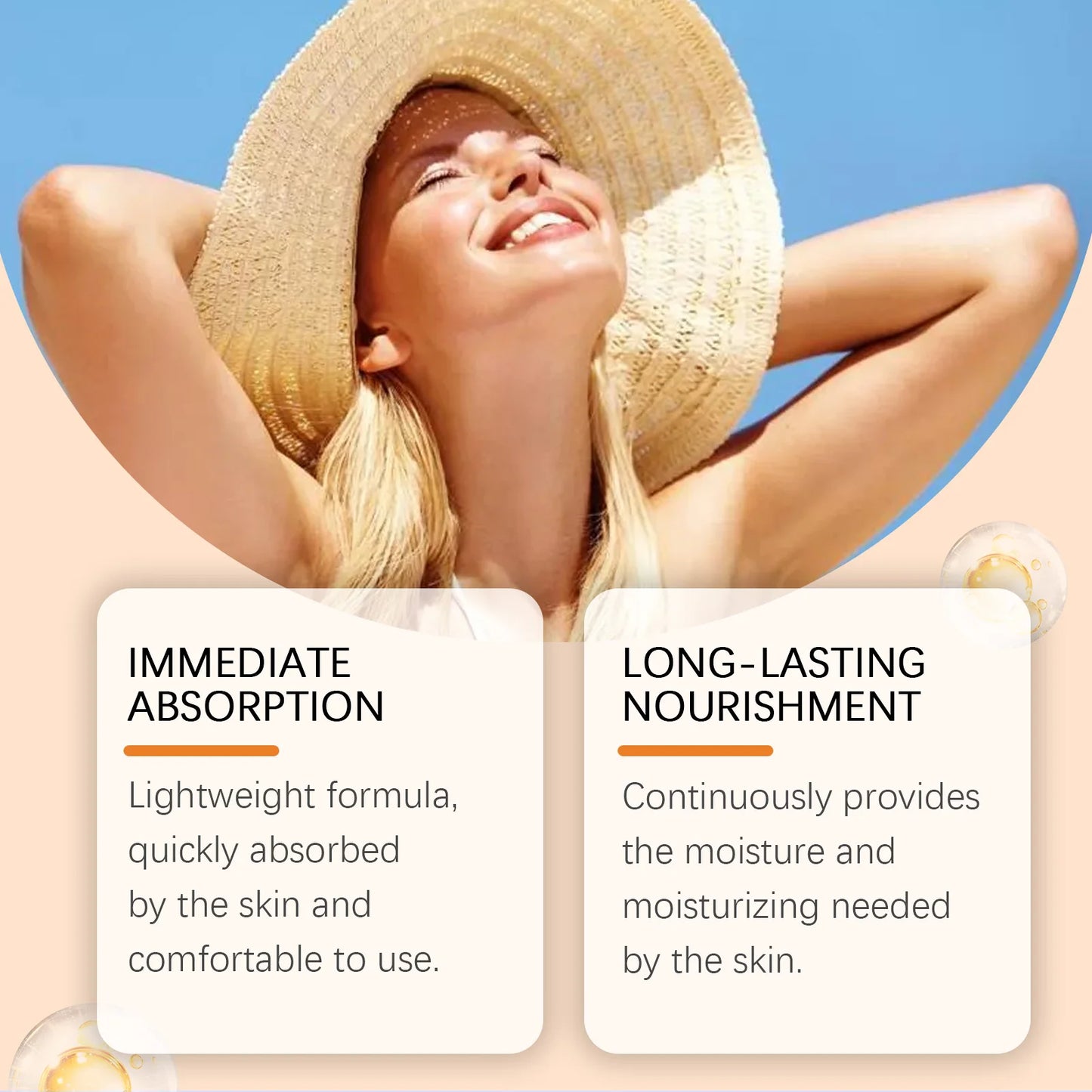 Eelhoe Vitamin E Sunscreen Spray Long Lasting Moisturizing UV Shield