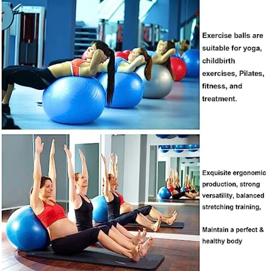 Explosion-Proof Stability Ball Exercise With Pump For Fitness And Balance