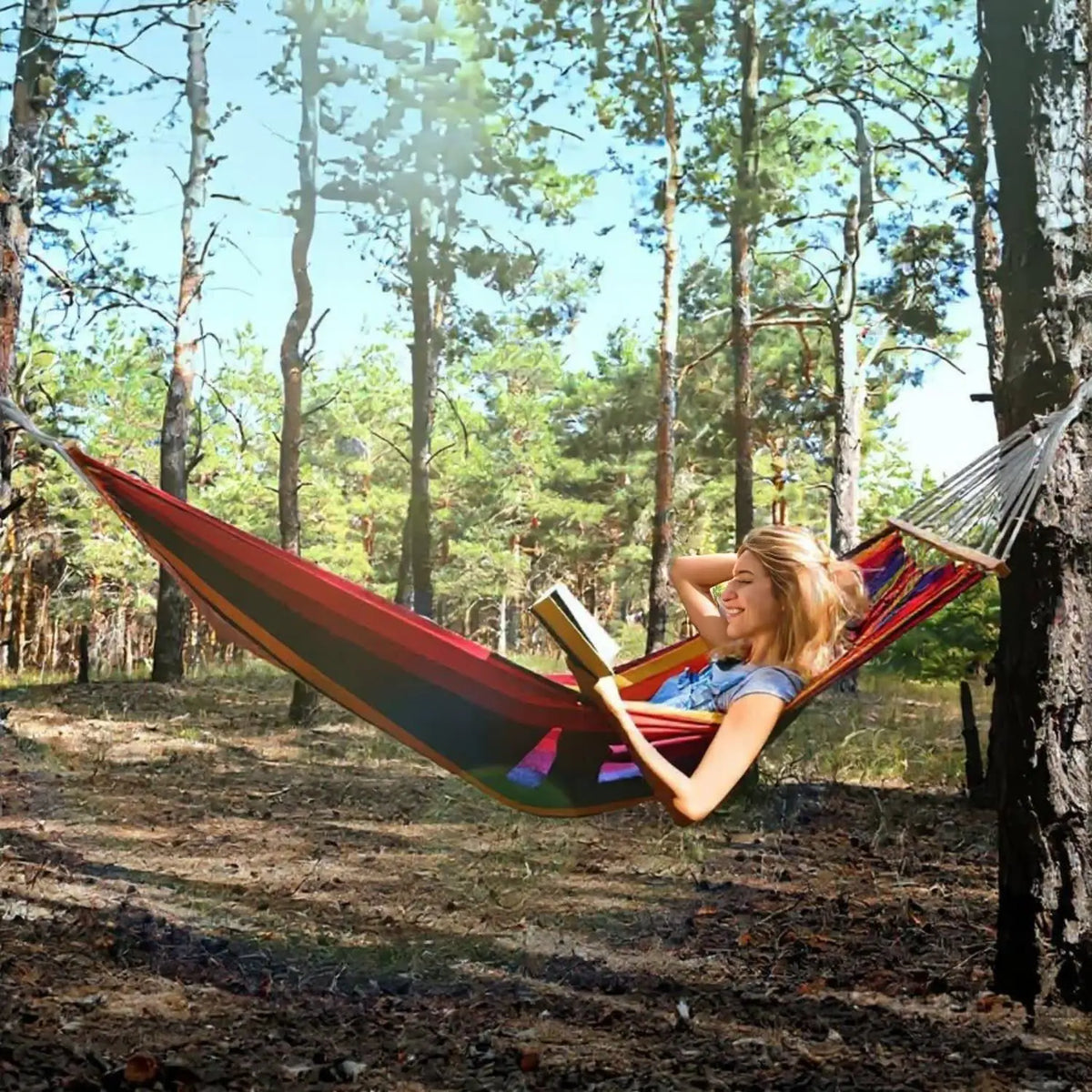 Gyroor Adjustable Stand Hammock 600 Lb Capacity Outdoor Folding Frame
