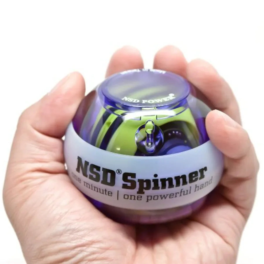 Auto-Start Spinner Gyro Ball Wrist Exerciser for Grip Strength