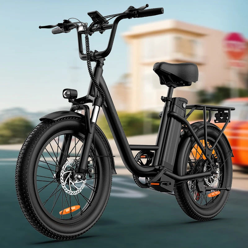 URLIFE 1000W Fat Tire Electric Bike Off Road City Commuter