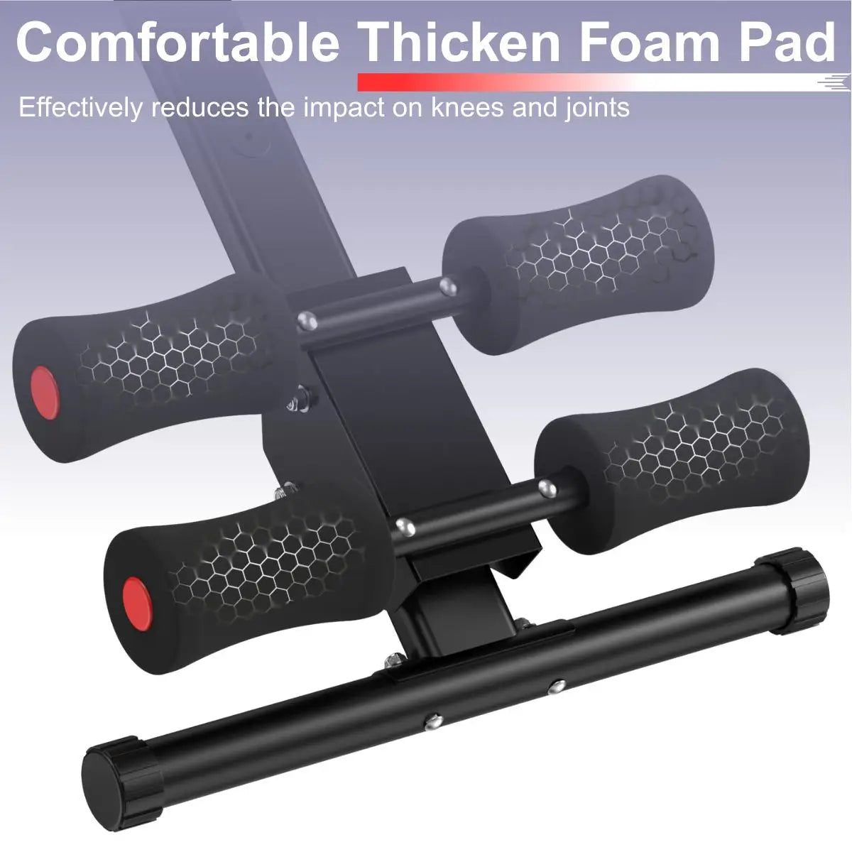 Foldable Core Abdominal Trainer With Adjustable Resistance Bands