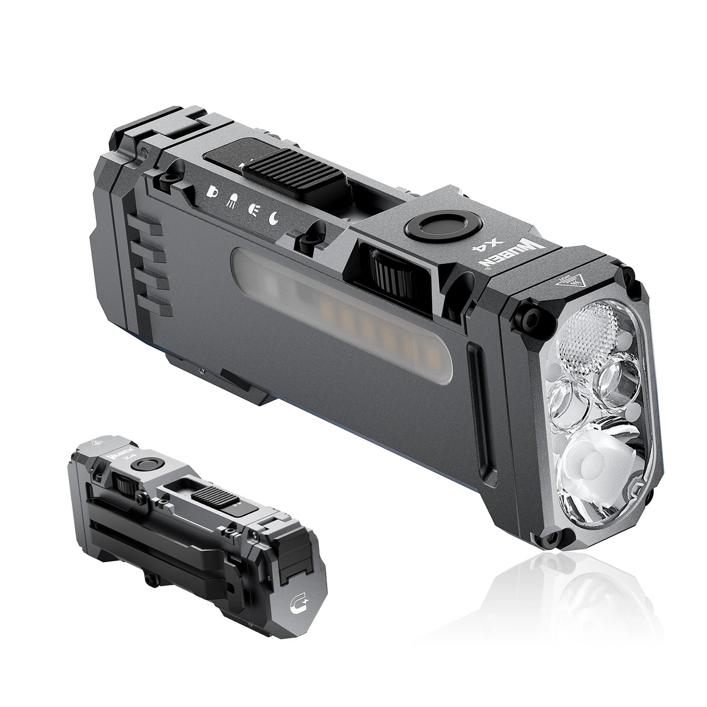WUBEN X4 EDC Flashlight With RGB Light And Tactical Switch