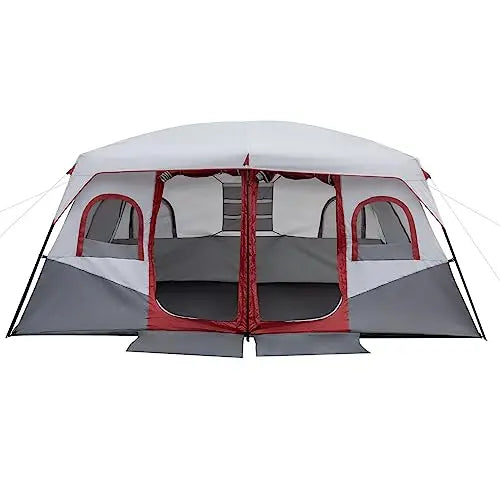 CT10P Cabin Tent Waterproof With Two Doors For Family Camping