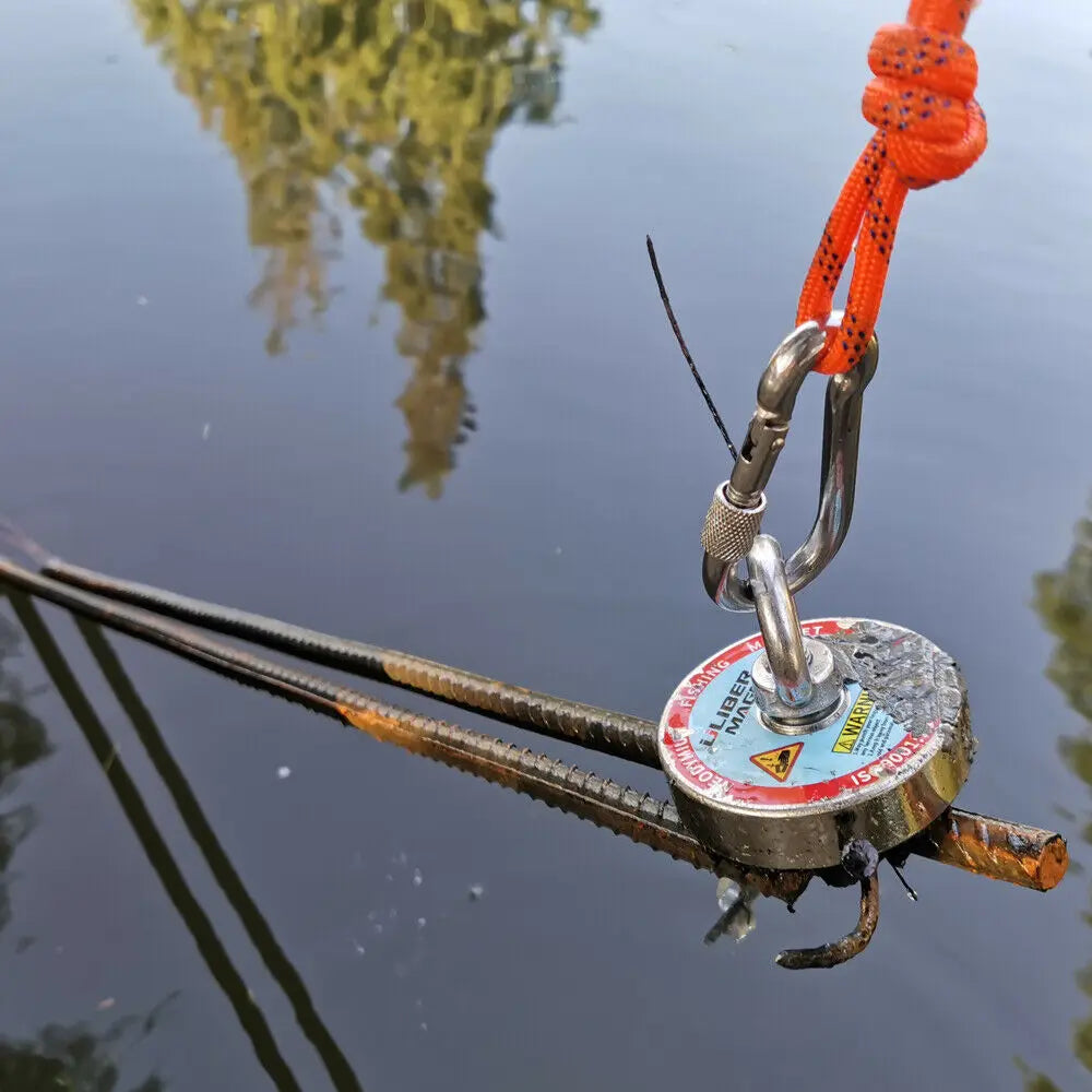 Amazing-Mag 400lb N52 Neodymium Fishing Magnet Kit With Rope