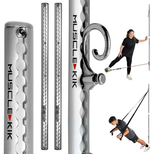 Aluminum Wall Mount Anchor Fitness System For Home Gym