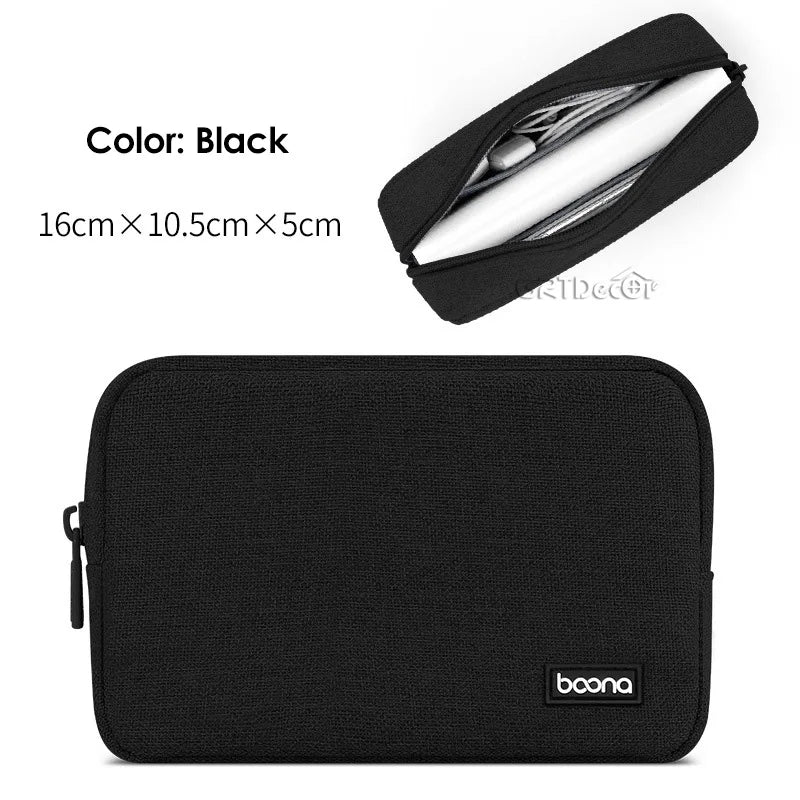 Multifunctional Storage Bag For Electronics Accessories Organizer Travel Pouch