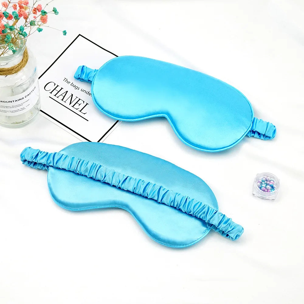 Imitated Silk Eye Patch Sleep Mask Travel Relaxation