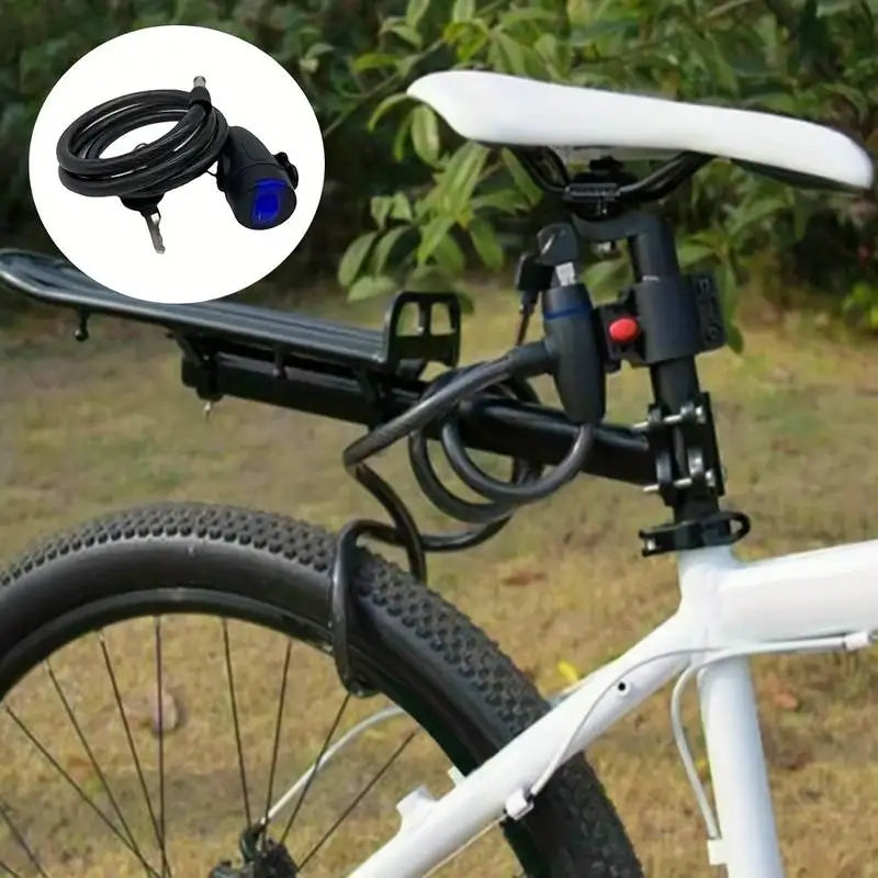 Heavy Duty Motorcycle Chain Lock Anti Theft With Two Keys