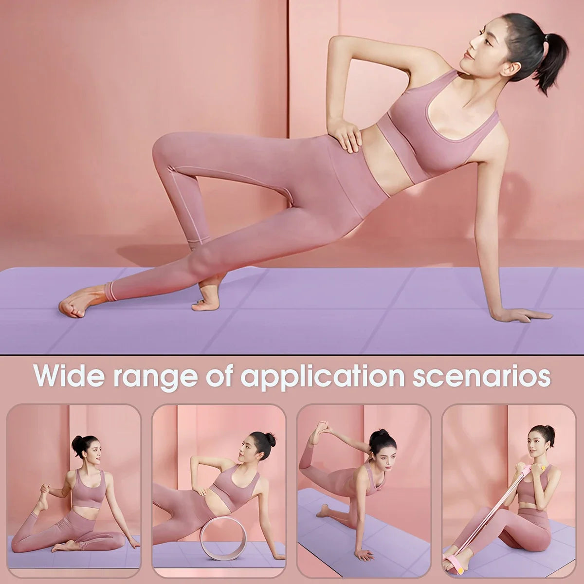 Foldable Eco Friendly EVA Yoga Mat For Travel And Workouts