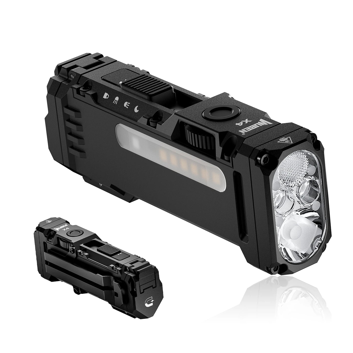 WUBEN X4 EDC Flashlight With RGB Light And Tactical Switch